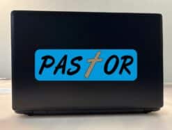 10in x 3in Pastor Religious Christian Vinyl Bumper Sticker Decal Stickers Decals