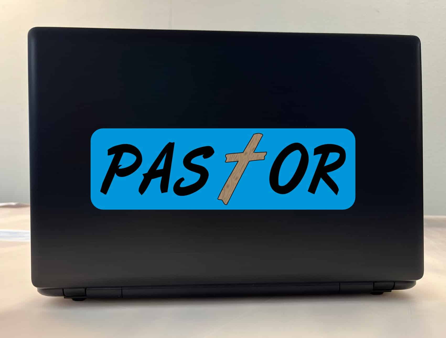 10in x 3in Pastor Religious Christian Vinyl Bumper Sticker Decal Stickers Decals