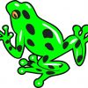 Green Frog Sticker