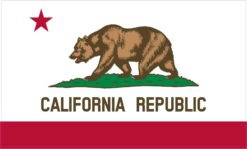 California Flag Vinyl Sticker