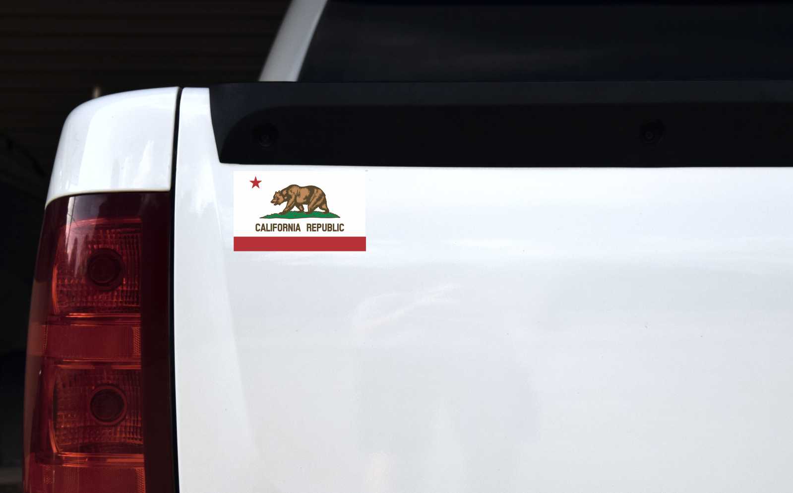 California Flag Vinyl Sticker