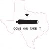 come and take it sticker