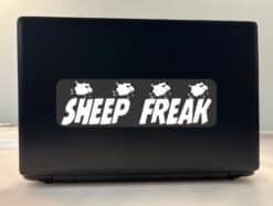 10in x 3in Sheep Freak Bumper Sticker