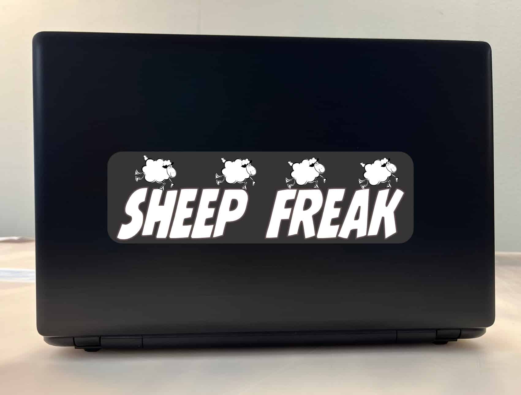 10in x 3in Sheep Freak Bumper Sticker