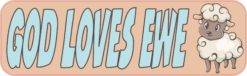 God loves ewe