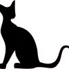 Black Cat Car Decals