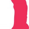 Pink Standing Cat Car Decal