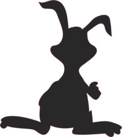 Black Rabbit Car Decals
