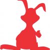 Red Rabbit Car Decals
