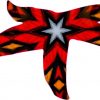 Red Starfish Stickers