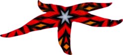 Red Starfish Stickers