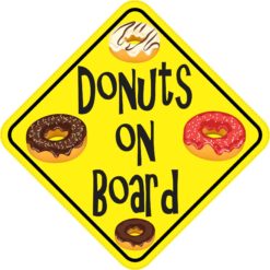 Donuts On Board Sticker
