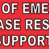 In Case Of Emergency Please Rescue My Support K9 Sticker