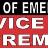 10in x 3in Service Dog On Premises Magnet Vinyl Magnetic Sign Magnets