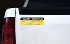 10in x 3in Support K9 On Board Car Bumper Sticker Vinyl Truck Window Decal