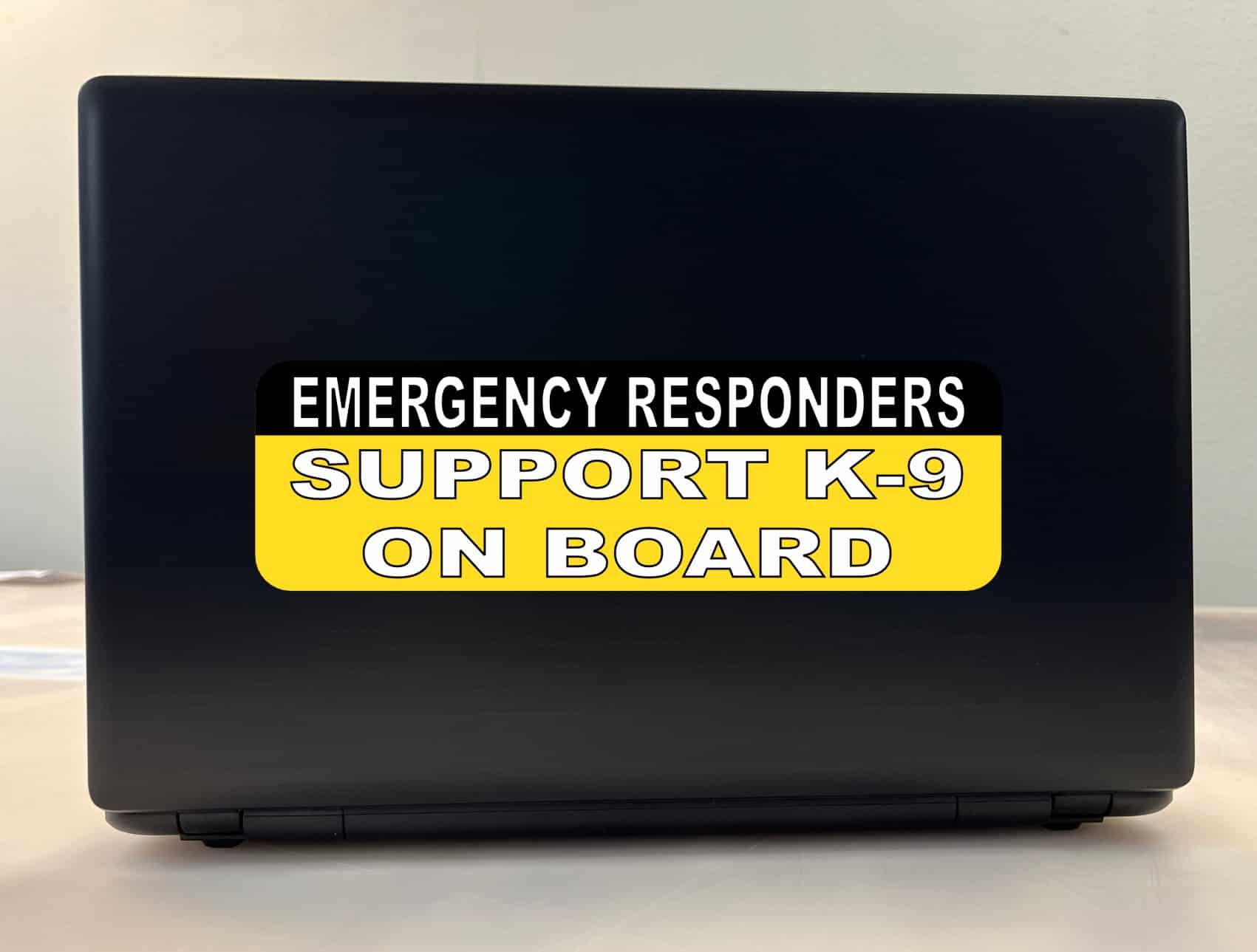 10in x 3in Support K9 On Board Car Bumper Sticker Vinyl Truck Window Decal