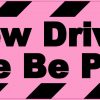 Pink New Driver Please Be Patient Magnet