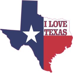 texas flag car decal