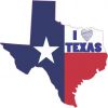 texas flag car decal