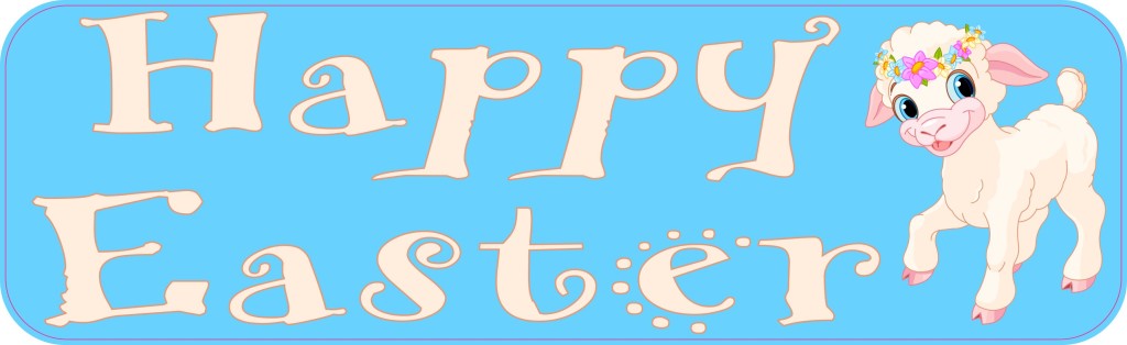 Happy Easter Bumper Sticker
