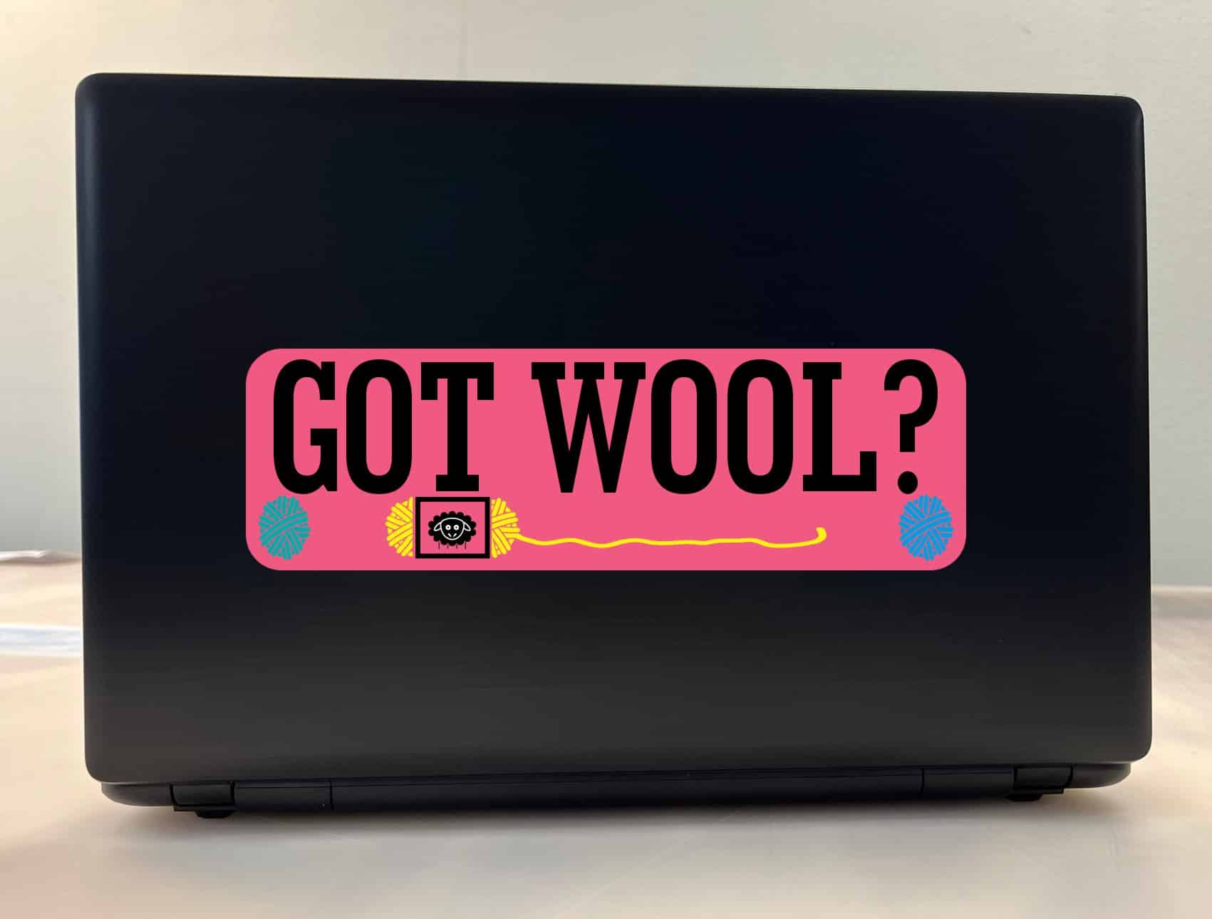 10 in x 3 in Got Wool? Bumper Sticker Vinyl Truck Window Car Decal