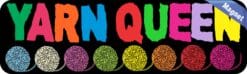 10in x3 in Yarn Queen Magnet Car Door Magnetic Truck Sign Magnets Signs