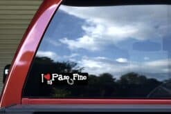 8in x 2in I Love My Paso Fino Bumper Sticker Vinyl Truck Window Decal