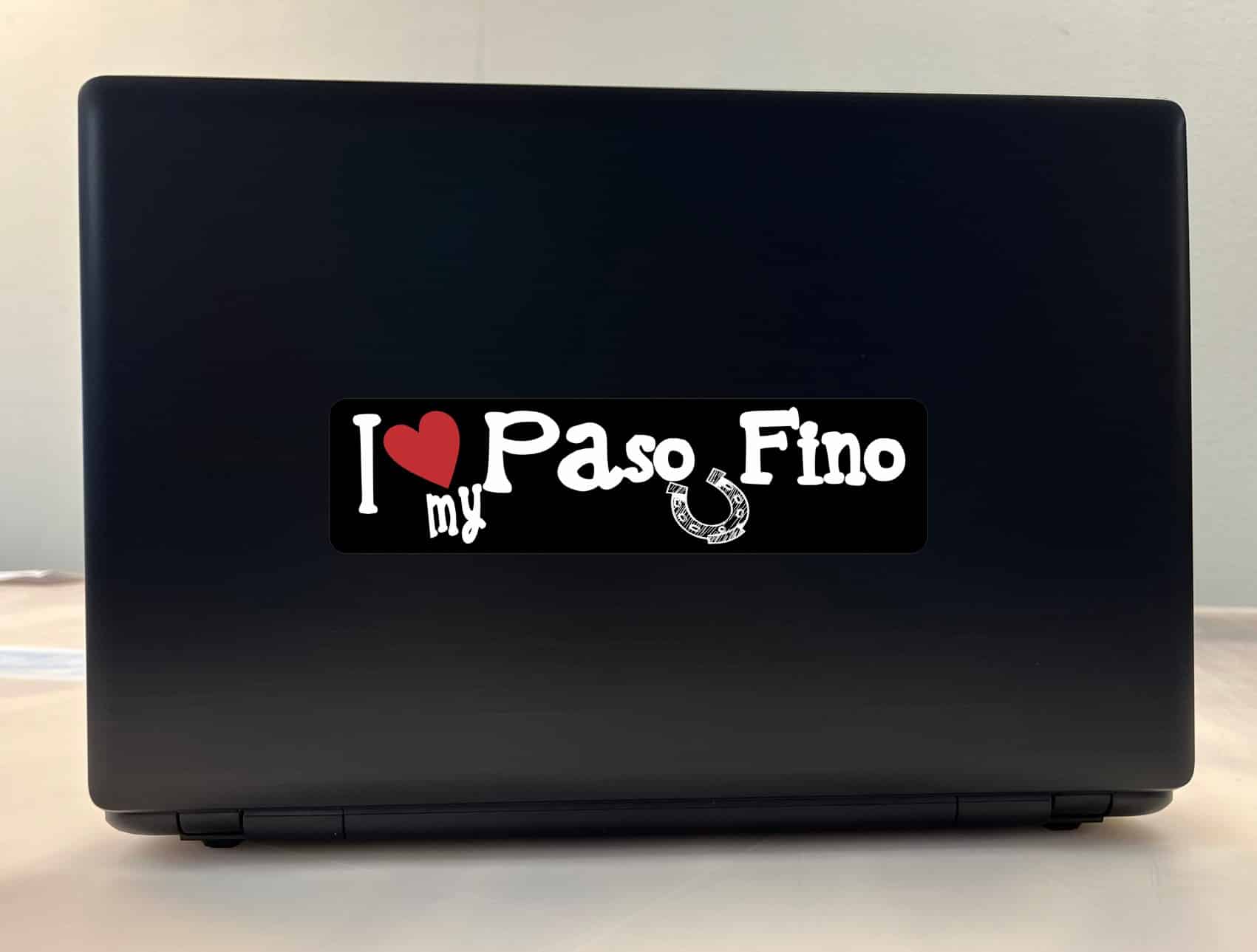 8in x 2in I Love My Paso Fino Bumper Sticker Vinyl Truck Window Decal