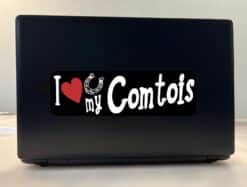 10in x 3in I Love My Brumby Bumper Sticker Vinyl Truck Window Decal Sign