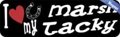10in x 3in I Love My Marsh Tacky Magnet Car Door Magnetic Truck Magnets
