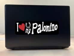 10in x 3in I Love My Palomino Bumper Sticker Vinyl Truck Window Decal Sign