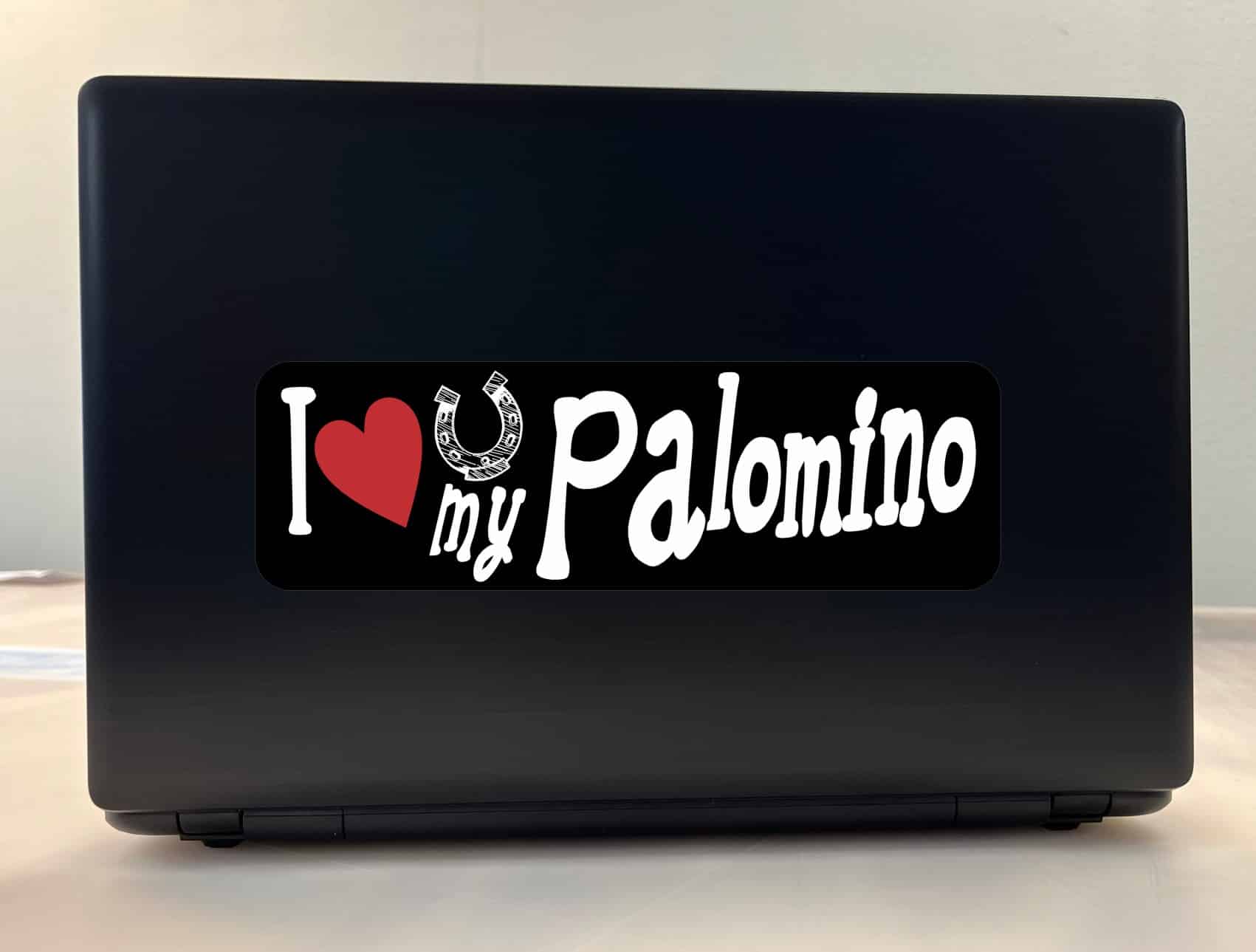 10in x 3in I Love My Palomino Bumper Sticker Vinyl Truck Window Decal Sign
