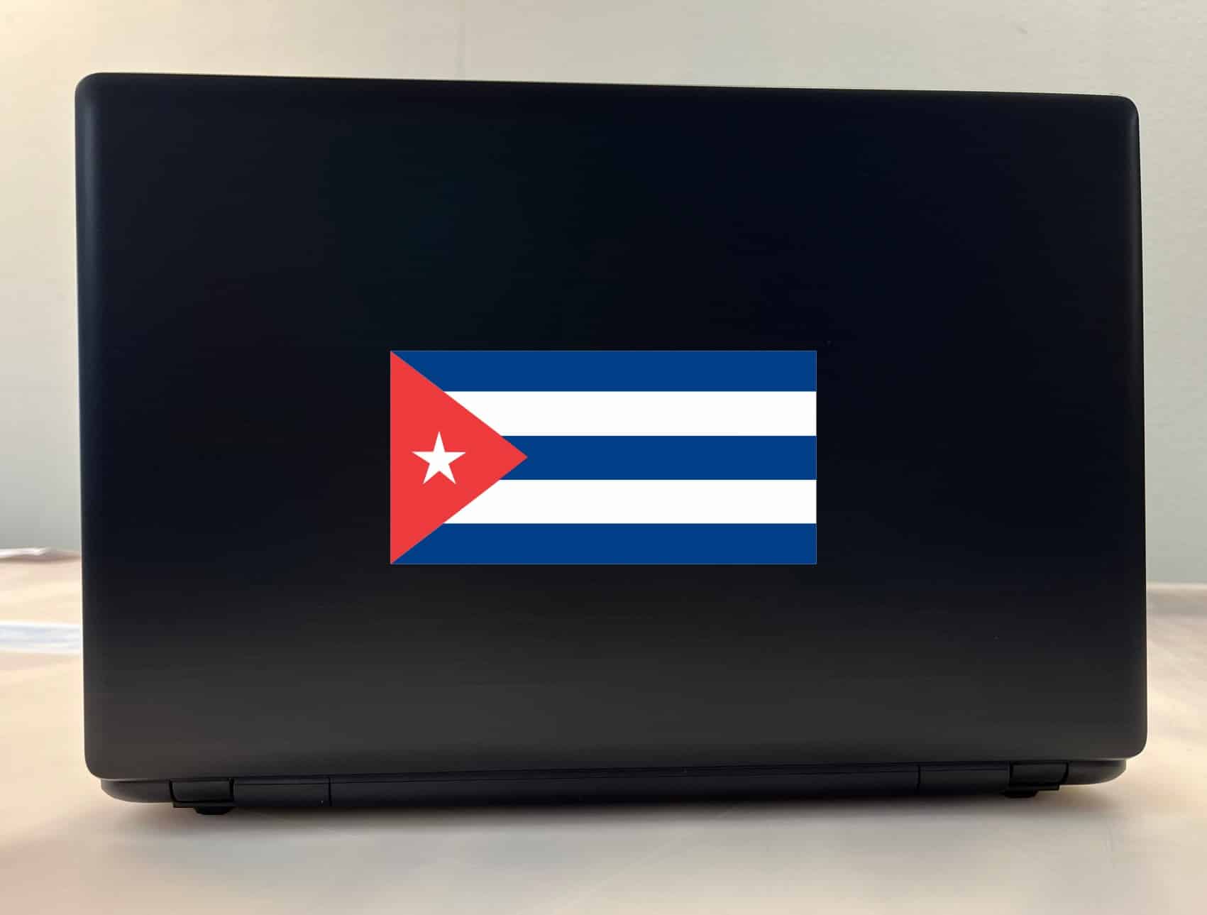 6 x 3 Cuban Flag Bumper Sticker Vinyl Truck Window Decal Stickers Decals