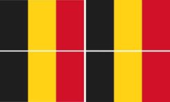 belgium flag bumper sticker