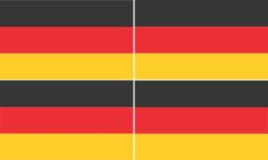 Germany flag bumper sticker