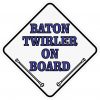 Baton Twirler On Board Magnet