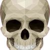mosaic skull bumper sticker