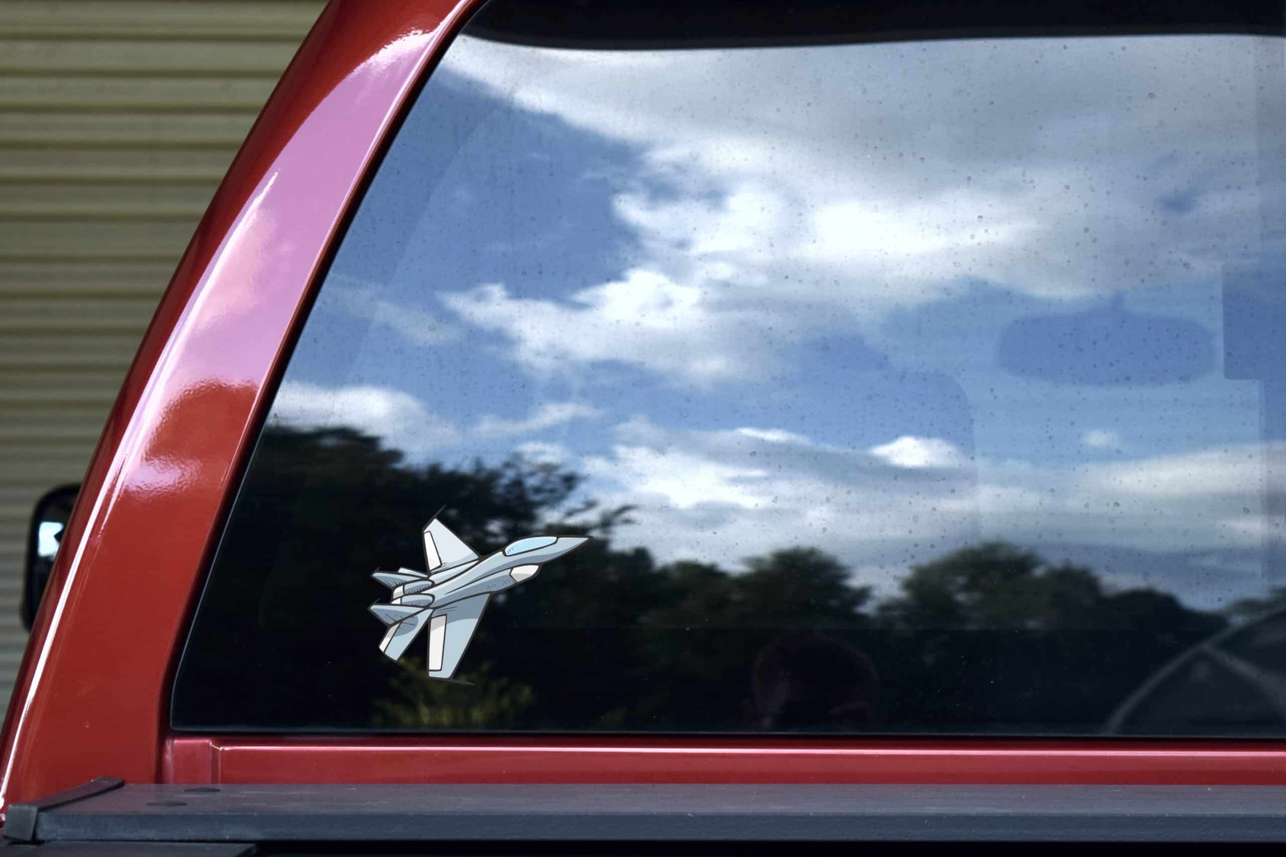 5in x 4in Military Airplane Bumper Sticker Decal Car Stickers Decals - Image 5