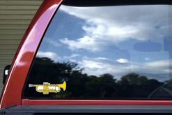Die Cut Trumpet Sticker