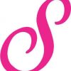 Cursive S Monogram Sticker