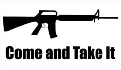 Come And Take It flag decal