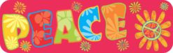 Peace bumper