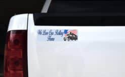 10in x 3in Rolling Home Bumper Sticker Vinyl Decals Car Decal RV Stickers