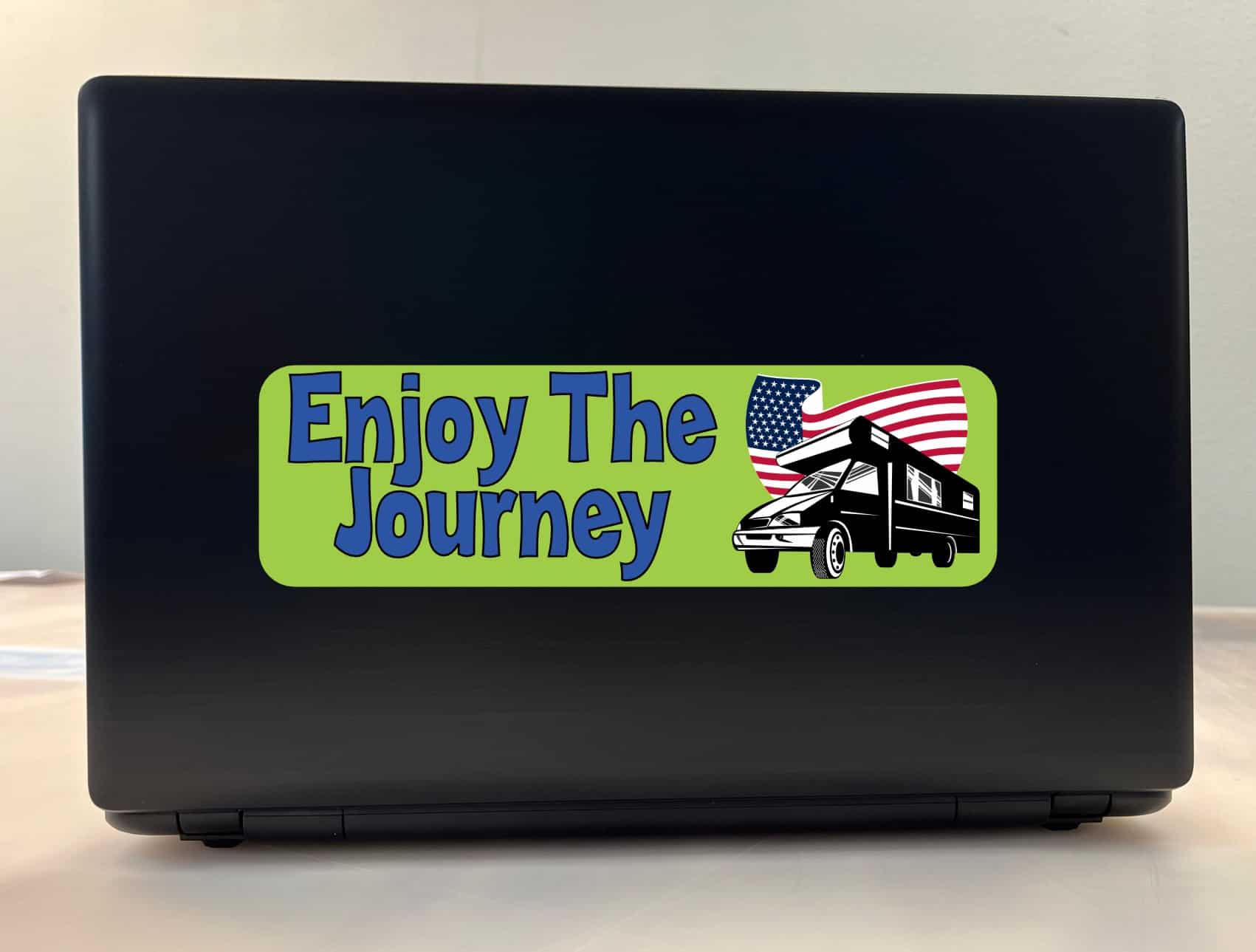 10in x 3in Enjoy The Journey Bumper Sticker Vinyl Car Decal Truck Stickers