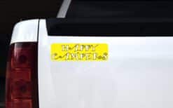 10in x 3in Happy Campers Magnet Car Door Magnetic Truck Sign Magnets Signs