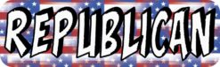 Republican Vinyl Sticker