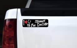 10in x 3in I Love My Missouri Fox Trotter Magnet Vinyl Truck Magnets