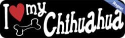10in x 3in I Love My Chihuahua Magnet Car Door Magnetic Truck Magnets