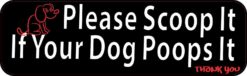 please scoop it