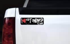 10in x 3in I Love My Tonkinese Cat Magnet Magnetic Truck Magnets Pet